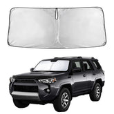 EcoNour front view on Toyota 4Runner windshield protecting interior
