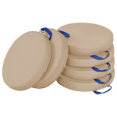 ECR4Kids cushion front view showing sand color and clean design for versatile classrooms