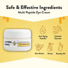 ECZEMA HONEY close-up texture displaying smooth peptide-rich cream