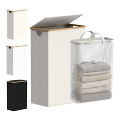 efluky front view with lid showing neat storage benefit