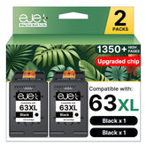 ejet 63XL front packaging showing product and two cartridges for easy identification