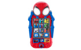 eKids Spidey toy phone front view showing colorful design and speaker for fun