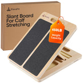 ElaraFit front view showing compact slant board and portability benefit
