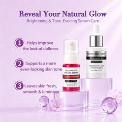 Elarenne cleanser pump detail demonstrating easy dispensing and gentle cleansing