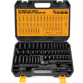 ELEAD front view of open case showing organized sockets and accessories for easy selection