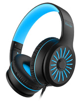 ELECDER i45 front view showing compact on‑ear design and sleek black finish for comfortable wear