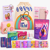 ELI&VAL pink kit bag front view showing discreet carry benefit