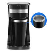 Elite Gourmet EHC111A front view showing compact design and dispenser benefit