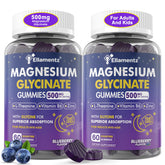 ELLAMENTZ bottle front label showing product name and blueberry flavor benefit