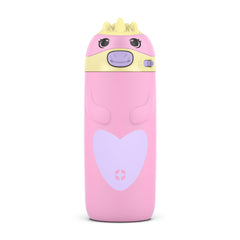 Ello unicorn front view showing playful shape and easy grip benefit