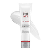 EltaMD front tube showing branding and SPF 50+ benefit