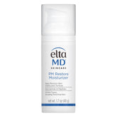 EltaMD front packaging showing product and brand, communicates trusted nightly hydration