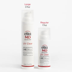 EltaMD pump dispensing lightweight lotion, fast absorption benefit