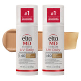 EltaMD front packaging showing tinted SPF 40 for everyday protection