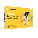 Embark front packaging showing kit and logo with clear instructions benefit