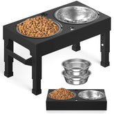 Enayplon front view of raised feeder, neat mealtimes and stable support