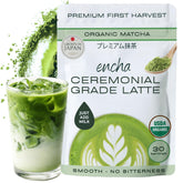 Encha front package showing organic 60g bag and branding for confident selection