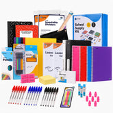 Enday front packaging showing full school supply kit, convenient all-in-one solution