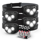 Energizer headlamp PRO front packaging showing product and benefits