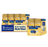 Enfamil NeuroPro front packaging showing 24 bottles and benefits