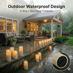 Enido remote controls and batteries for effortless brightness control