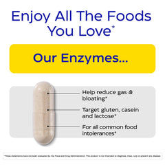 Enzymedica Digest Spectrum vegetarian capsules close-up highlighting easy swallowing and convenience