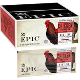 EPIC Chicken Sriracha front packaging showing bold branding and spicy appeal
