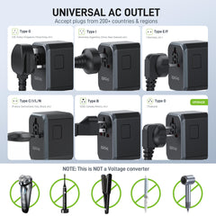 EPICKA AC socket with visible fuse compartment for user-replaceable safety