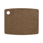 Epicurean cutting board front view showing Nutmeg color and full surface, durable and versatile