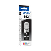 Epson 552 front label showing product information and brand clarity benefit