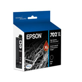 Epson 702XL front packaging showing cartridge and label benefit of authentic supply