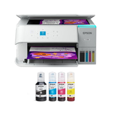 Epson ET-2988 front view showing compact design and easy access benefits