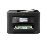 Epson WF-4820 front view showing compact footprint and fast setup