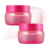 EQQUALBERRY front packaging double pack showing two jars and product benefit