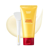EQQUALBERRY jar front view showing brand and brightening mask benefits