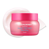 EQQUALBERRY front packaging showing NAD+ peptide cream benefits