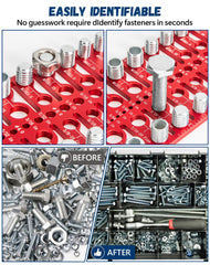 Esdabem stainless bolt detail demonstrating durable SUS 304 testing hardware