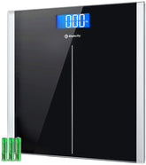 Etekcity front view of scale showing large display and modern design for clear readings