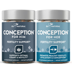 Eu Natural front packaging showing both bottles and benefits
