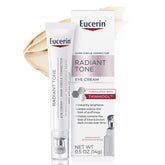 Eucerin front tube shot showing brand and product, clear packaging benefit