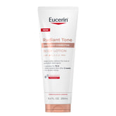 Eucerin front tube showing product packaging and benefits