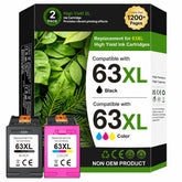 Eudul front packaging showing black and color high-yield cartridges and savings