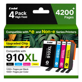 Eudul 910XL pack front view showing four cartridges and clear labeling for fast selection