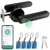 Evanshow front view knob showing sleek black handle and easy access benefit
