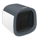 Evapolar evaCHILL front view showing compact portable cooler and breeze benefit