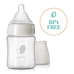 Evenflo Proflo venting detail view illustrating single-piece air pathway advantage