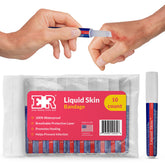 Ever Ready First Aid front view of ten pipettes showing compact pack and portability benefit