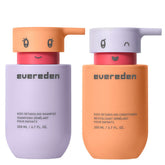 Evereden front packaging showing both shampoo and conditioner for easy identification and gentle care