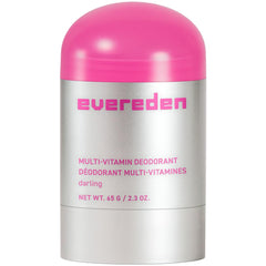 Evereden front packaging showing 2 fl oz deodorant and benefits
