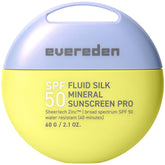 Evereden sunscreen front packaging showing SPF 50 and gentle protection benefit